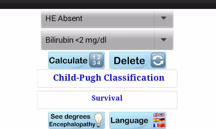 Descarga de APK de Calculadora de Child-Pugh para Android