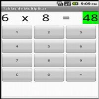 Tables de multiplication capture d'écran 1