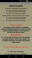 Santo Rosario Latín y Español capture d'écran 1