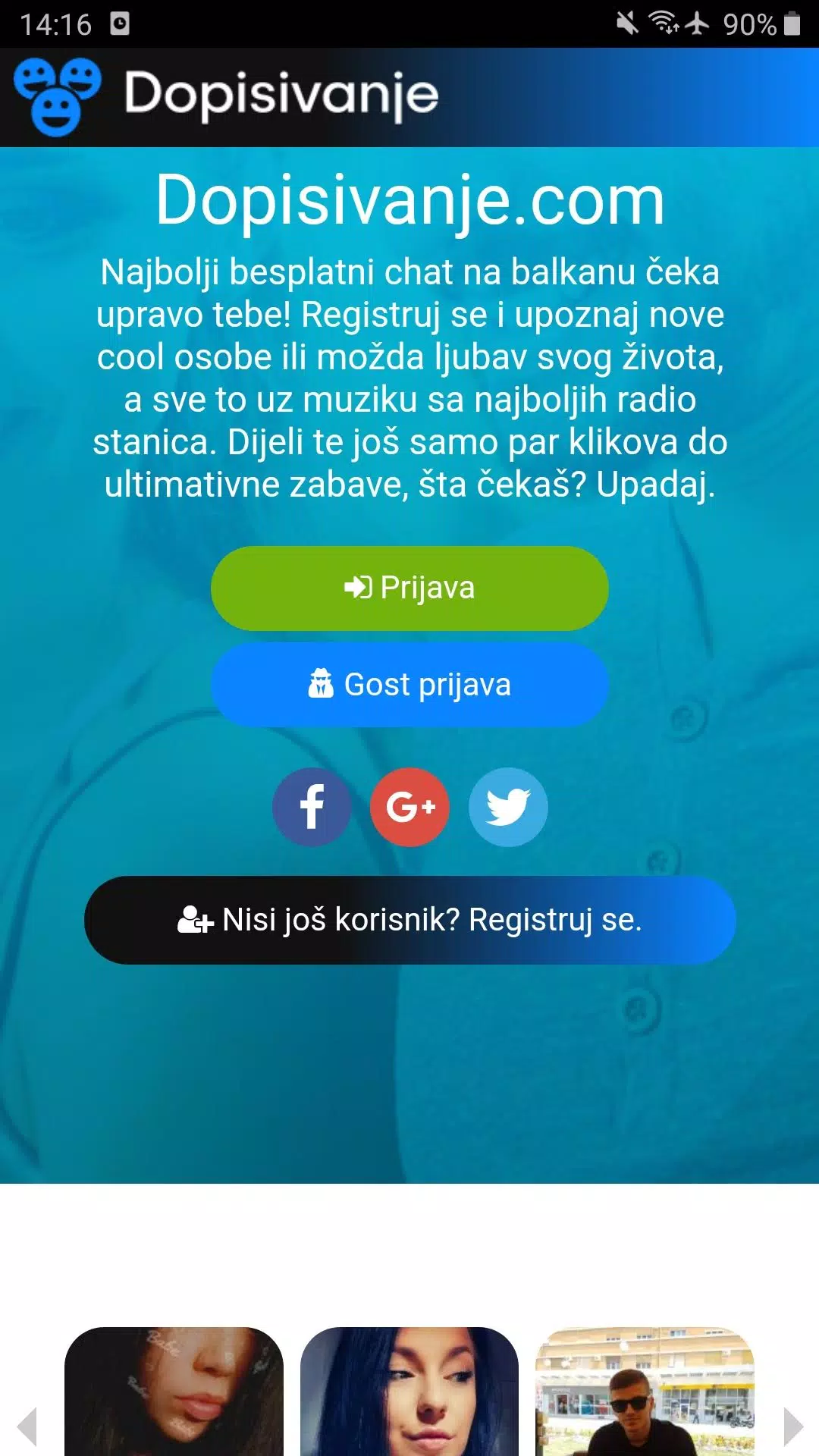 Za dopisivanje chat Hrvatska