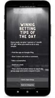 Winning Betting Tips / Daily تصوير الشاشة 1