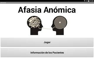 Afasia Anómica poster