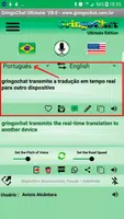 Tradutor de idiomas GringoChat الملصق