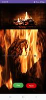 Relaxing Fireplace HD plakat