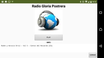 Radio Gloria Postrera captura de pantalla 1