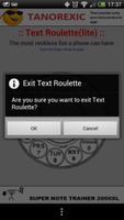 Text Roulette (lite) capture d'écran 2