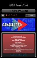 RADIO CANALE 103 capture d'écran 1