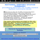National Airport Status USA icono
