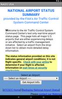 National Airport Status USA captura de pantalla 1