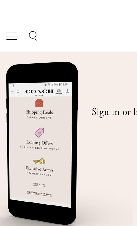 Coach Outlet APK for Android Download Coach Outlet APK for Android Download