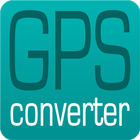 GPS coordinates converter ícone