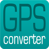 GPS coordinates converter ícone