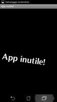 App inutile! Affiche