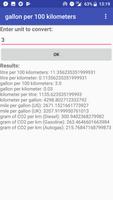 Fuel consumption converter Ekran Görüntüsü 1