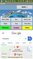 TravelPal - GPS to find Food-Hotel-Taxi-Bus etc. Affiche