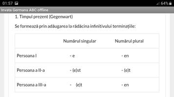 Invata Germana ABC offline تصوير الشاشة 1