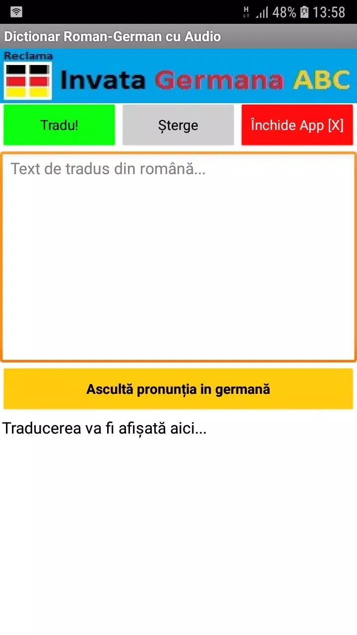 Translator Roman German Online