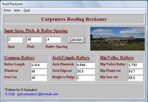 Roofing Ready Reckoner Ver 3 ポスター