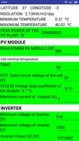 PV PHOTOVOLTAIC PLANTS SOLARPE capture d'écran 3