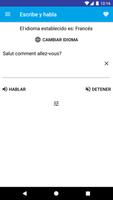 Escribe y habla Poster