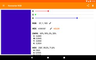 Konwerter RGB screenshot 3
