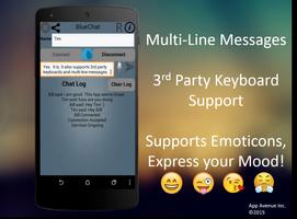 برنامه‌نما Bluetooth Messenger FREE عکس از صفحه