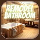 remodel bathroom wall shower icône