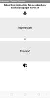 Indonesian - Thailand Translator Affiche