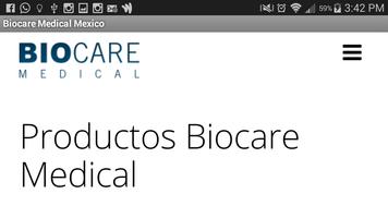 Biocare Mexico captura de pantalla 3