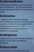 Diccionario de Biología screenshot 3