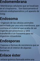 3 Schermata Diccionario de Biología