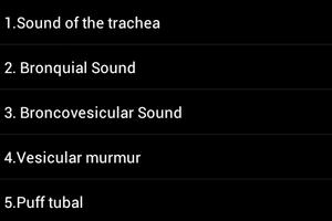 Lung Sounds captura de pantalla 2