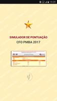 Simulador CFO PMBA الملصق