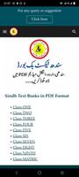 Sindh Books - Class 1 to 10 الملصق