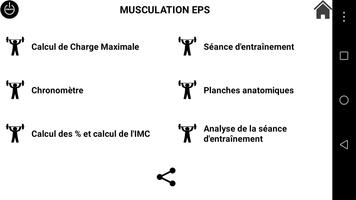 Musculation EPS Affiche