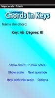 Music Theory - Chords in Keys Ekran Görüntüsü 2