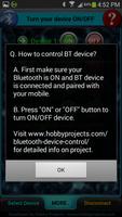 برنامه‌نما Bluetooth 3 Relays Control Pro عکس از صفحه