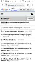 Portuguese sermons - portugueses Sermões Screenshot 1