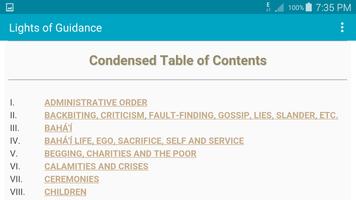 Bahá’í, Lights of Guidance imagem de tela 2