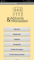 Abbazie e Monasteri d'Italia الملصق