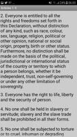 Universal Declaration of Human Rights Full Text capture d'écran 1