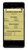 Calendario Minero постер