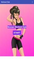 Women Workout at Home Hub poster