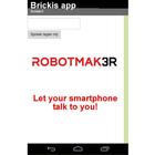 Brickis Robotmak3r Let your phone talk to you Zeichen