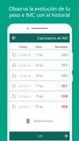 Mi IMC: Calculadora de IMC captura de pantalla 2