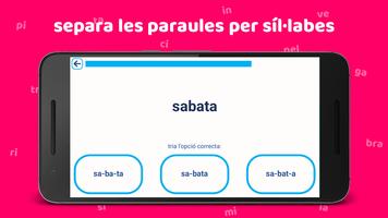 Juga amb les síl·labes - escoles capture d'écran 1