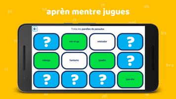 Juga amb les síl·labes - escoles captura de pantalla 2