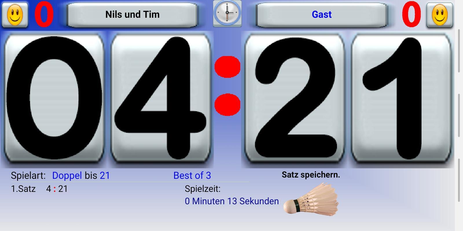 Badminton Zähler for Android - APK Download