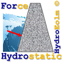 Hydrostatic force on a plane surface and curve aplikacja
