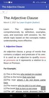Clause and Types syot layar 2